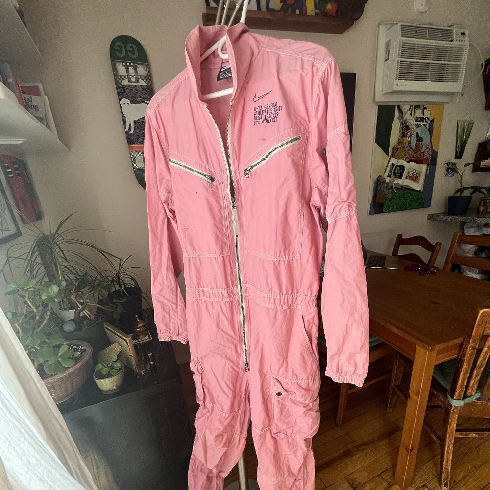 Nike Sportswear N-72 Athletic Flightsuit Jumpsuit size Medium